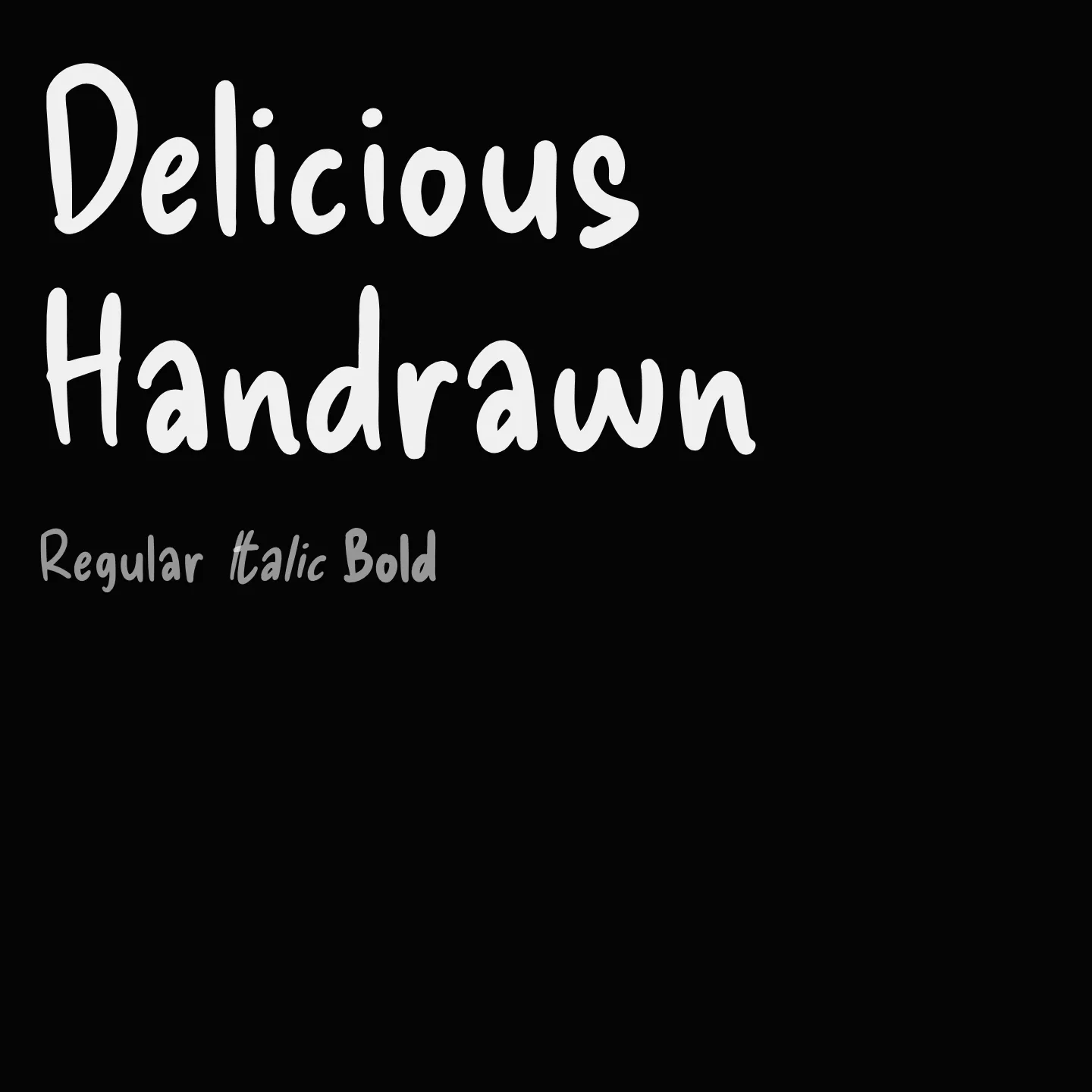 Delicious Handrawn