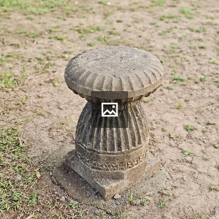 Stone seat carvings near Elephanta Caves