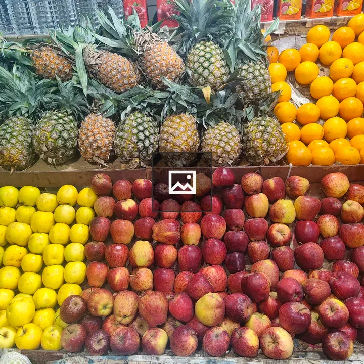 A Display of Fresh Fruits
