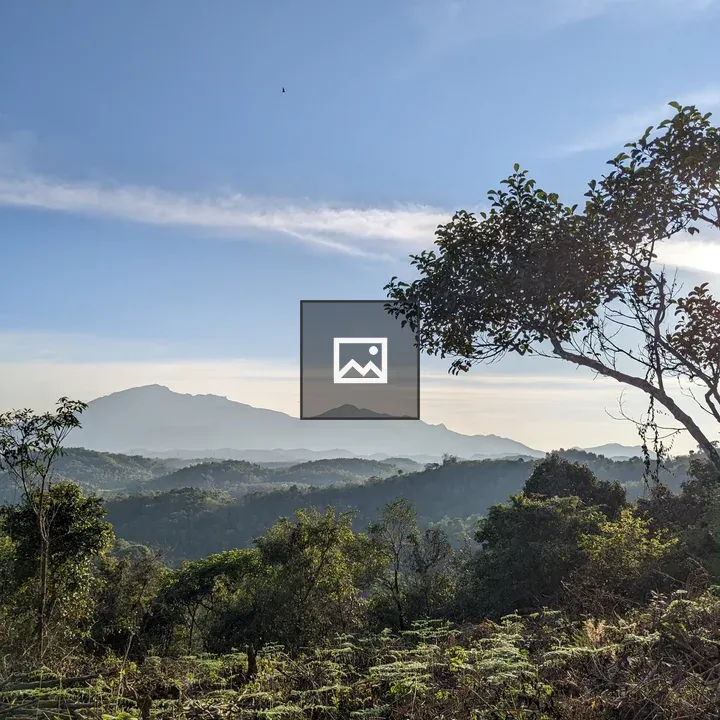 Hills and Sky Scene