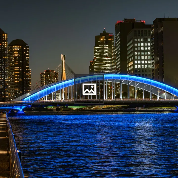 Eitai Bridge at Night