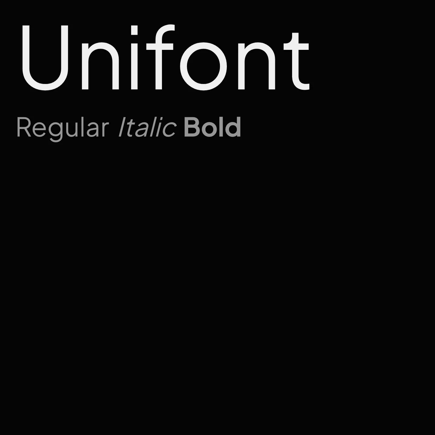 Unifont