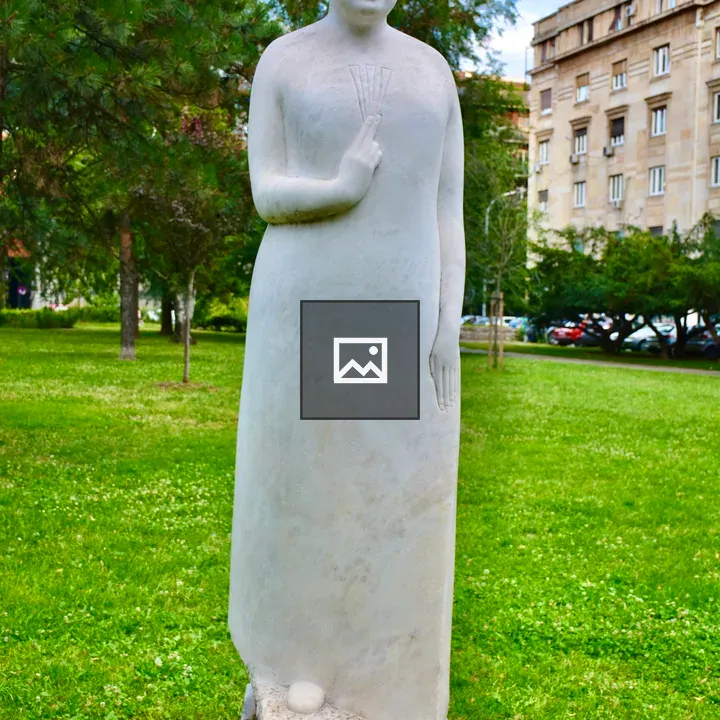 Sculpture of Nadežda Petrović