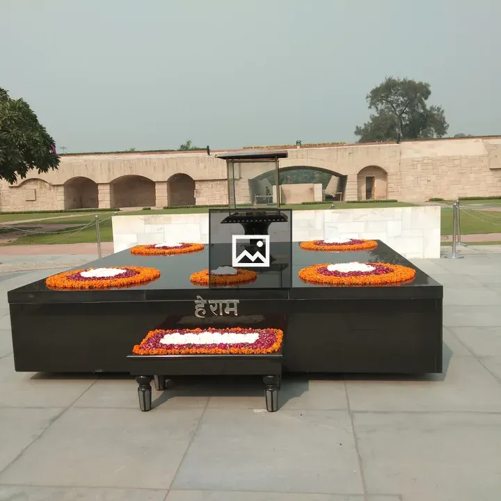 Memorial at Raj Ghat Delhi