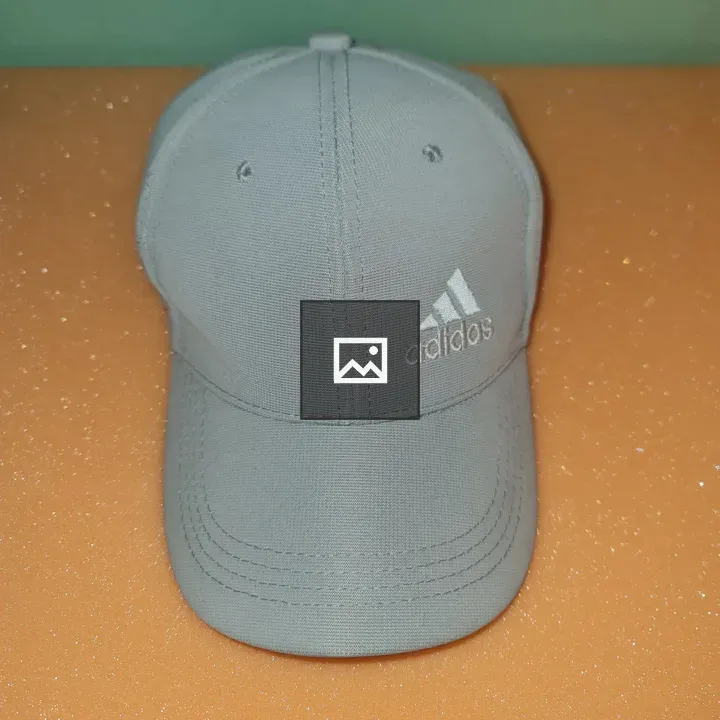 Gray ball cap