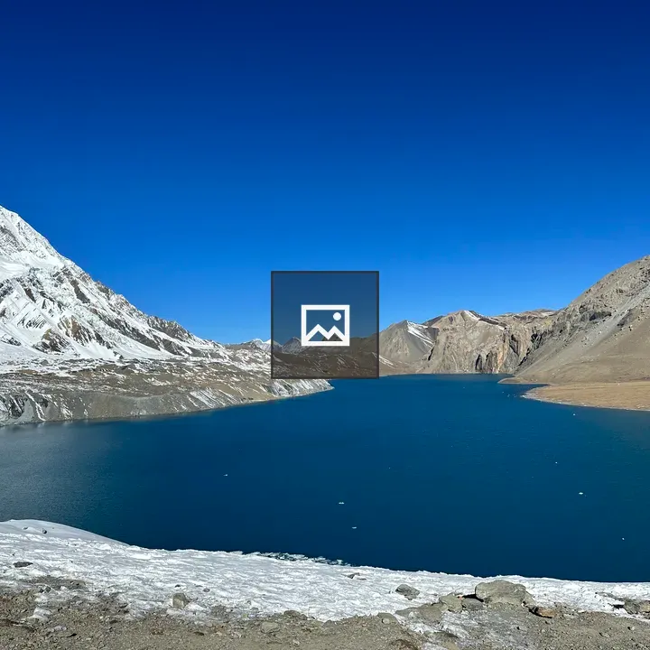 Tilicho Lake with Mountains