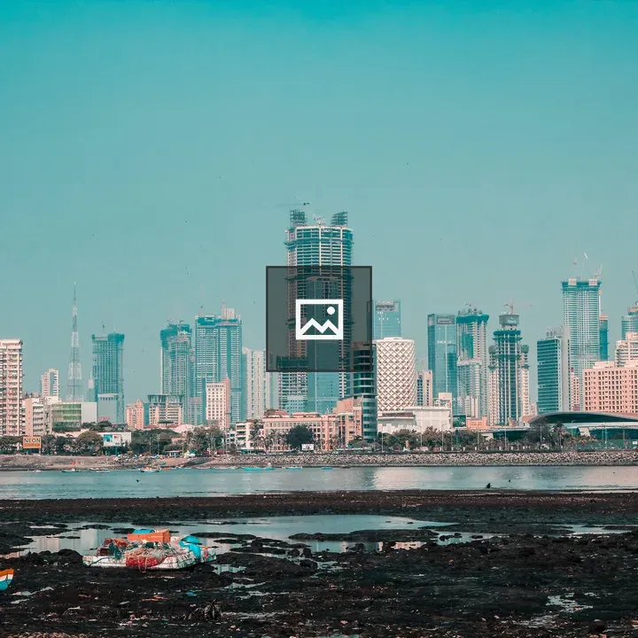 Cityscape at Horizon Panoramic