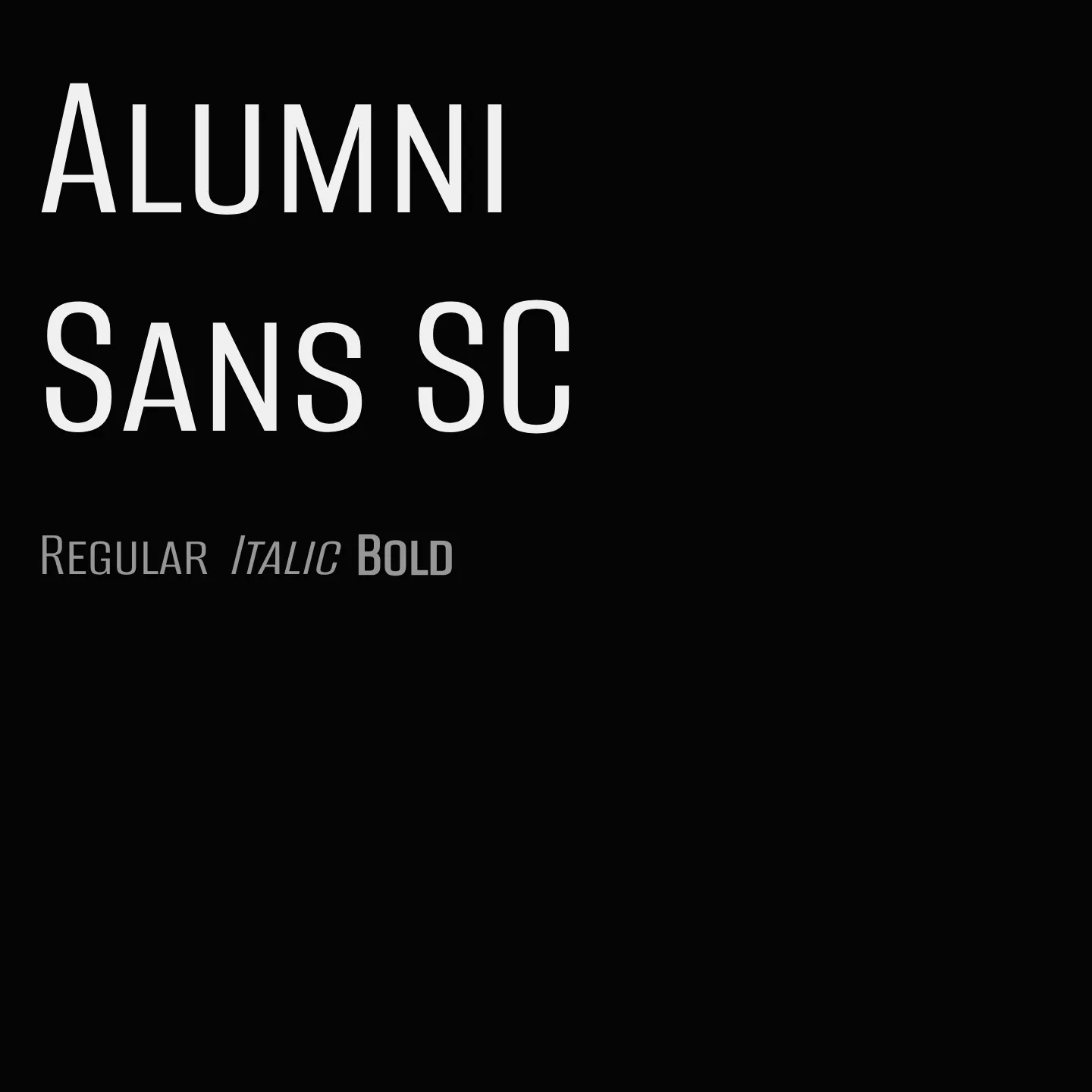 Alumni Sans SC