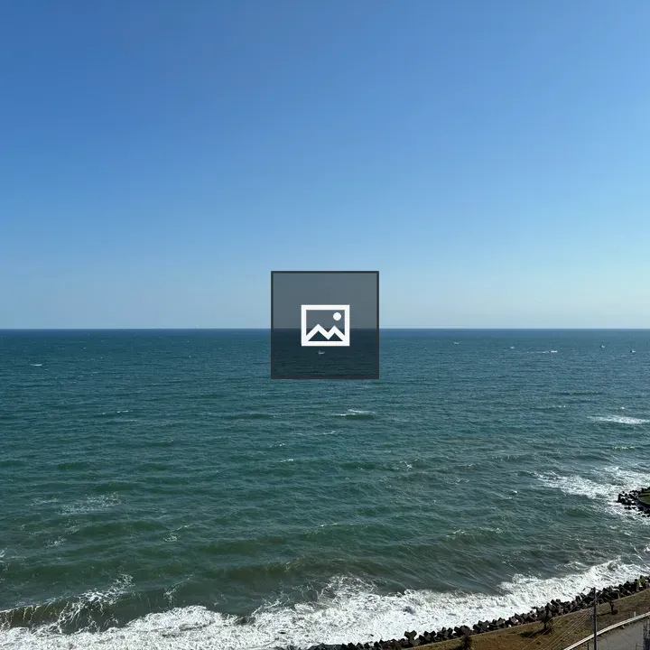 Blue Sky Over Ocean