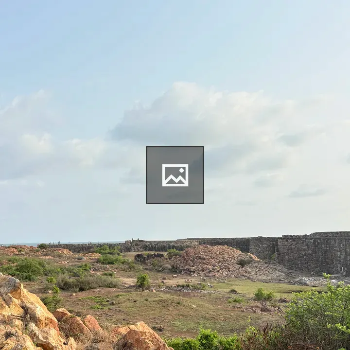 Rocky landscape panorama