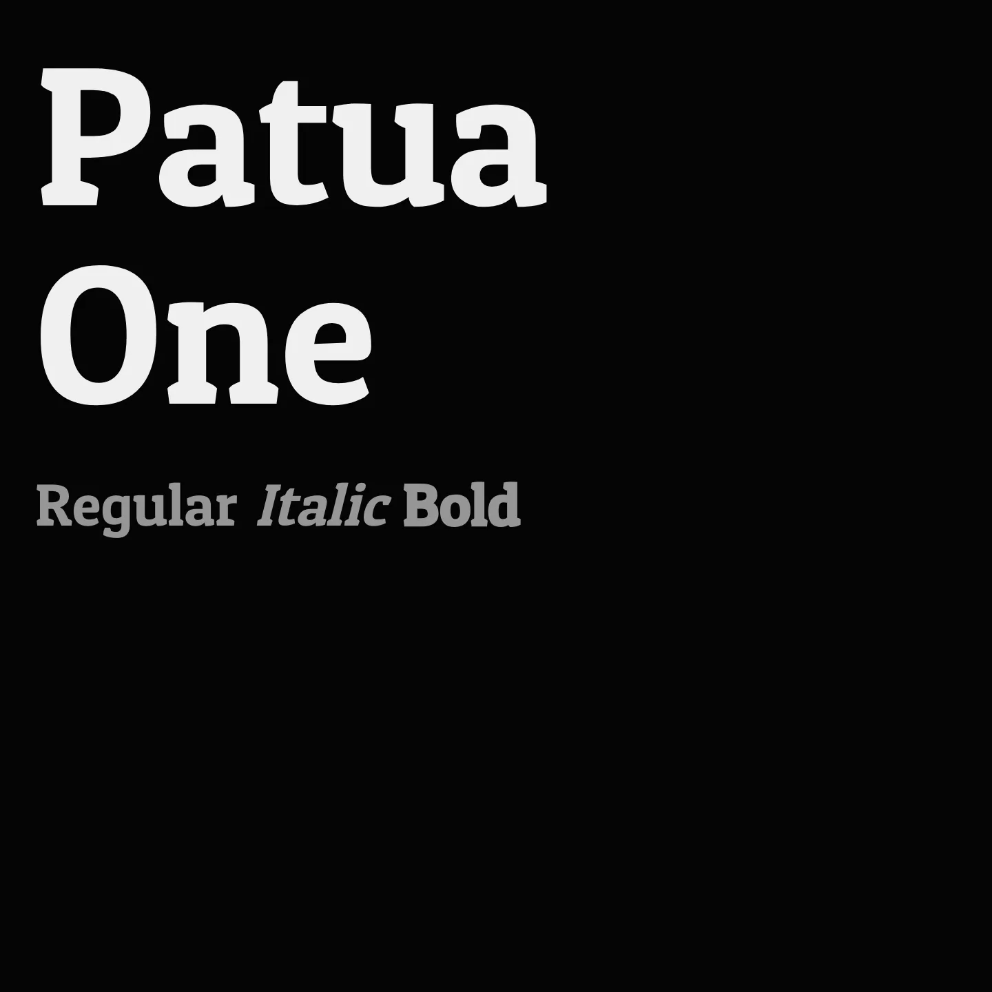Patua One