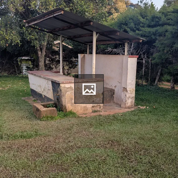 Weathered concrete structure