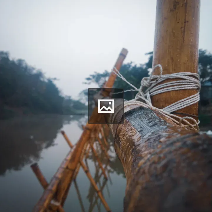 Bridge of Bamboo at Winter Village