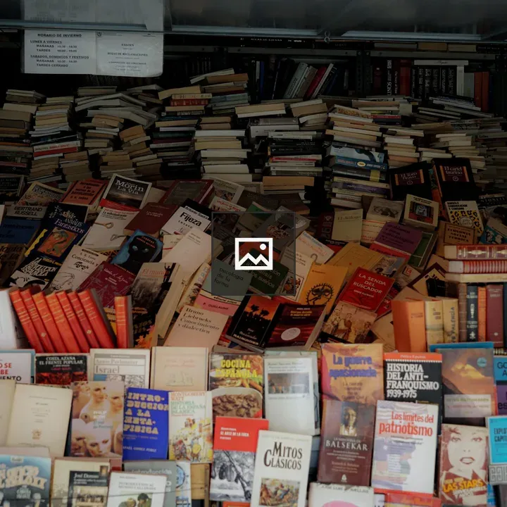 Stacks of Books on Shelves