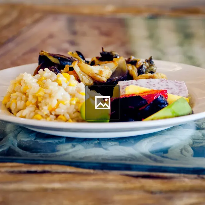 Vegan lunch dishware