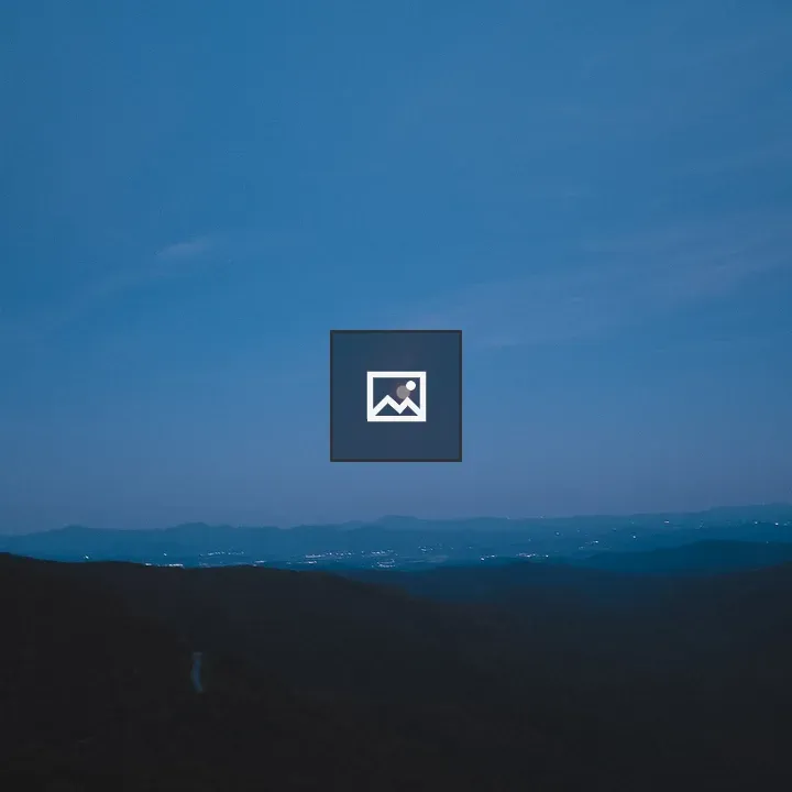 Moon Over Mountains