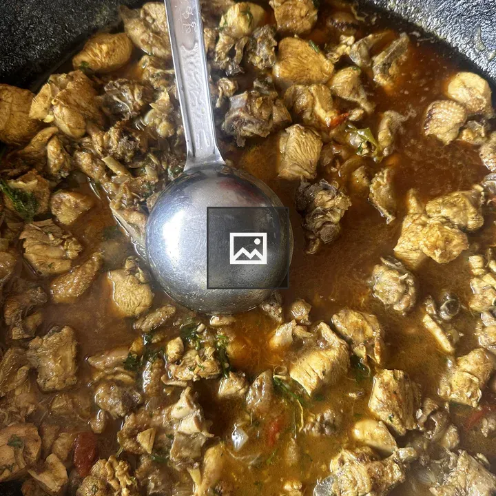 Cast iron skillet chicken stew