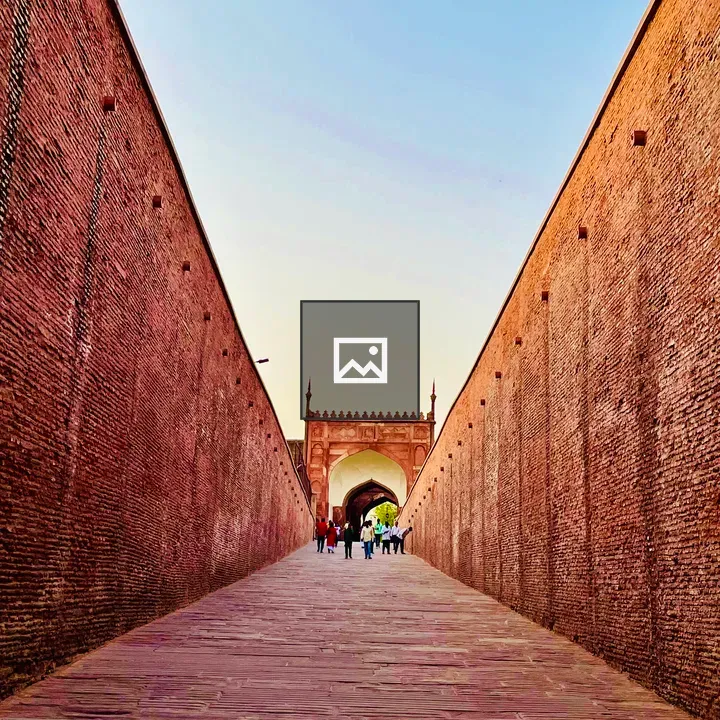 Agra Fort Wall