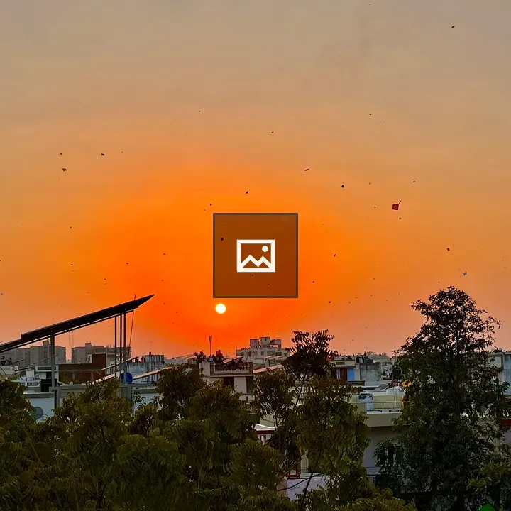 Kite Festival at Sunset