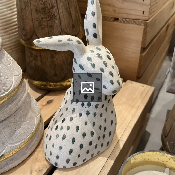 Bunny statue