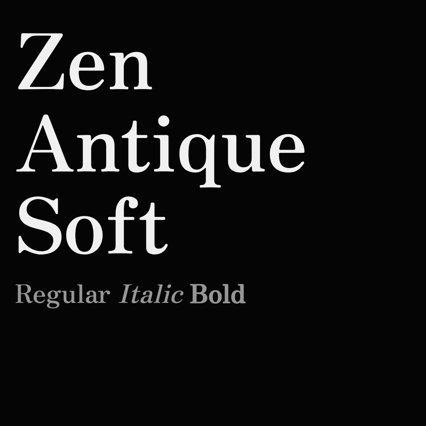 Zen Antique Soft