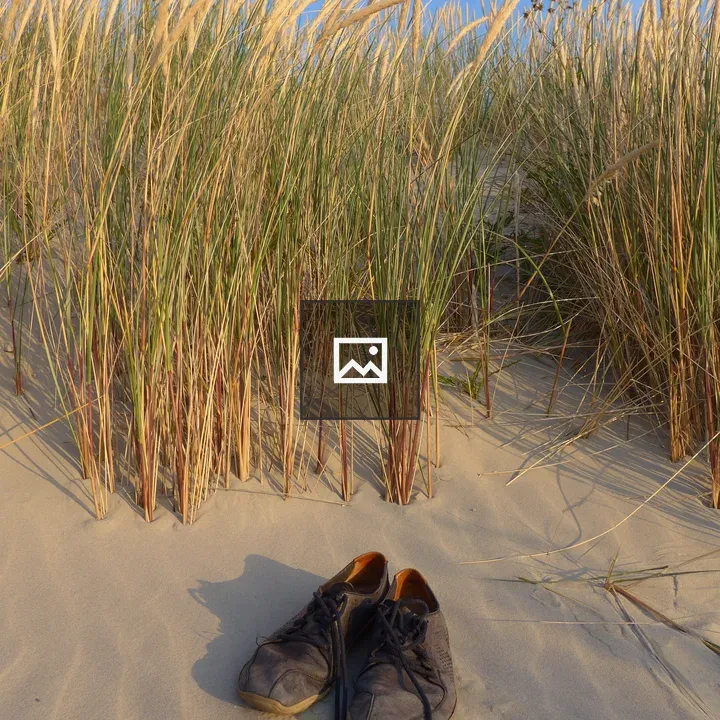 Barefoot on Terschelling Dunes