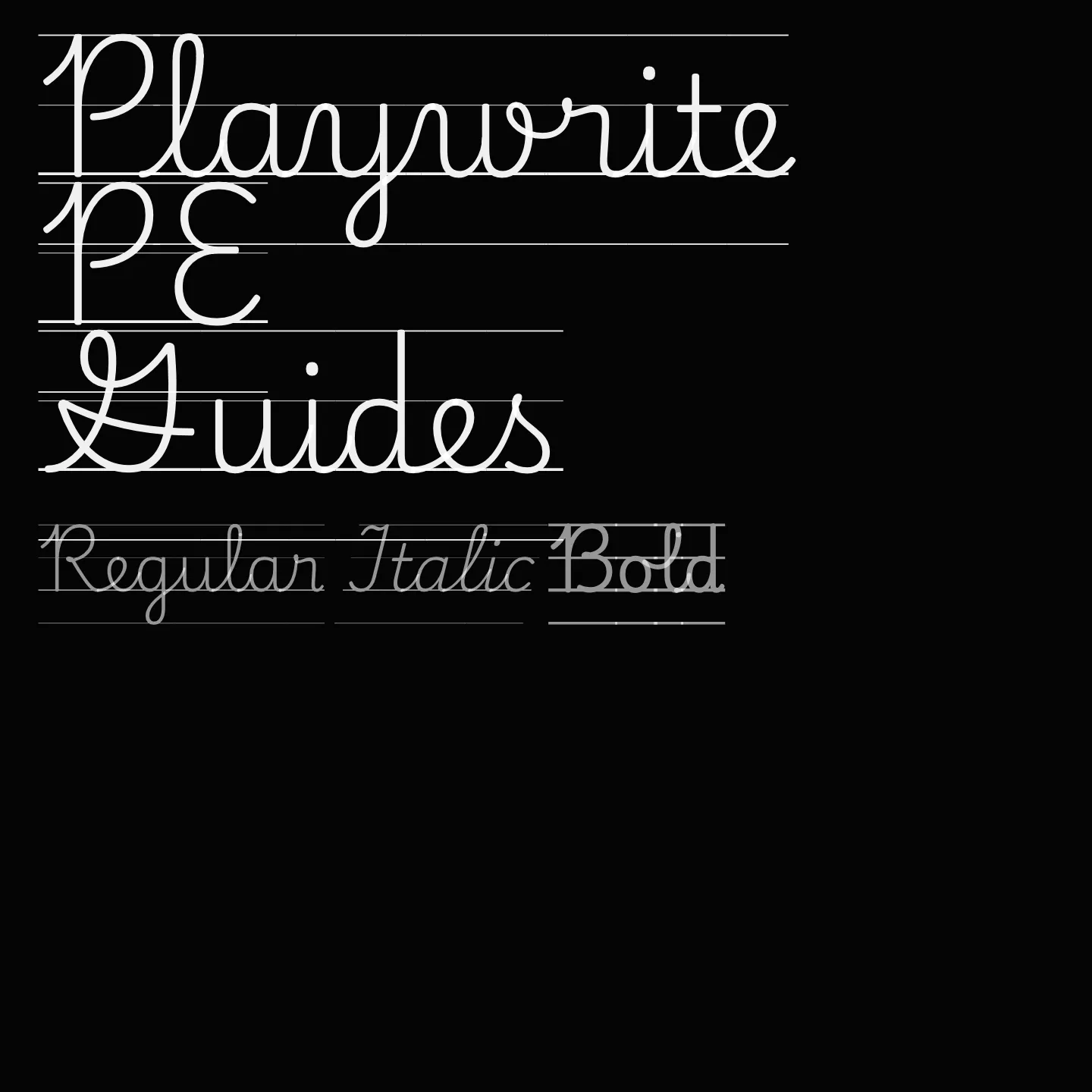 Playwrite PE Guides