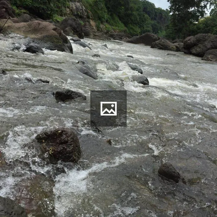 Rushing river