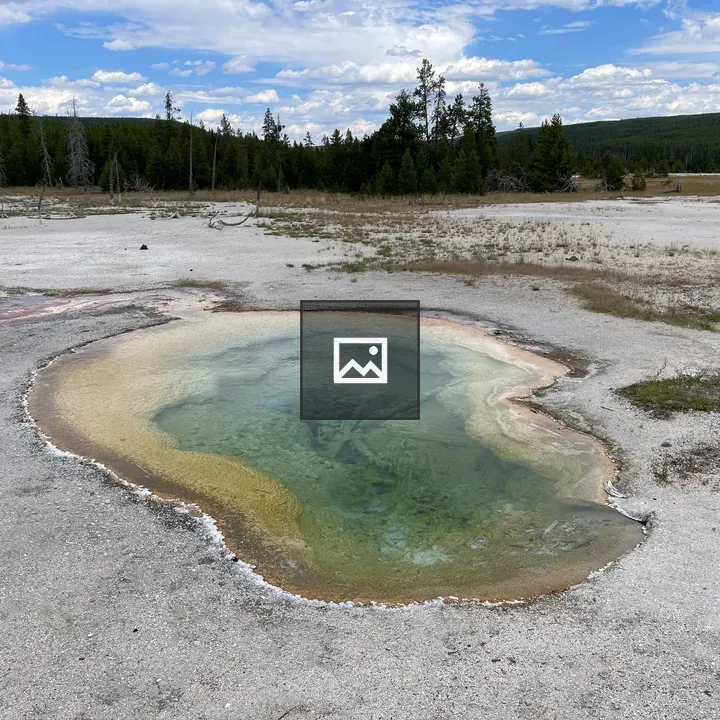Thermal Pool in Yellowstone