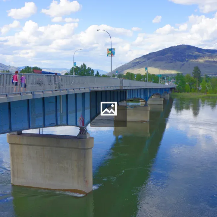 Overlanders Bridge in Kamloops