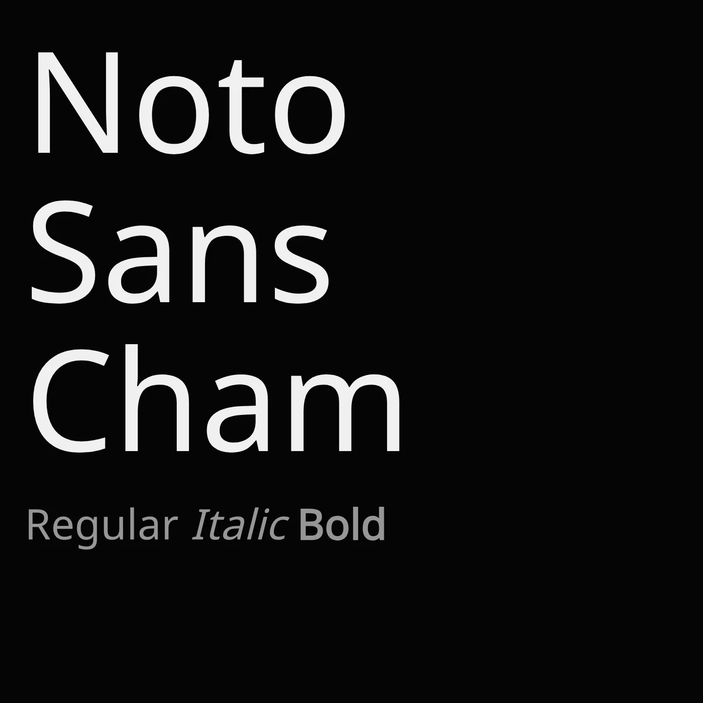 Noto Sans Cham