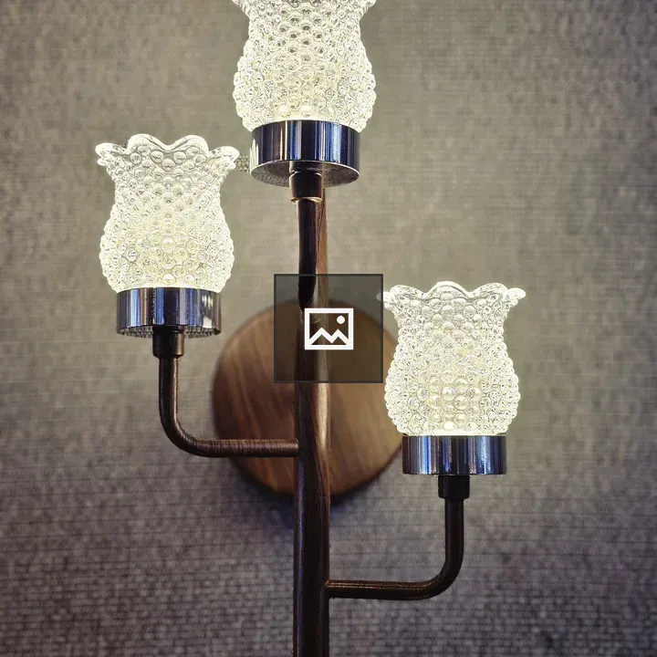 Wall-mounted Glass Lamp Shades