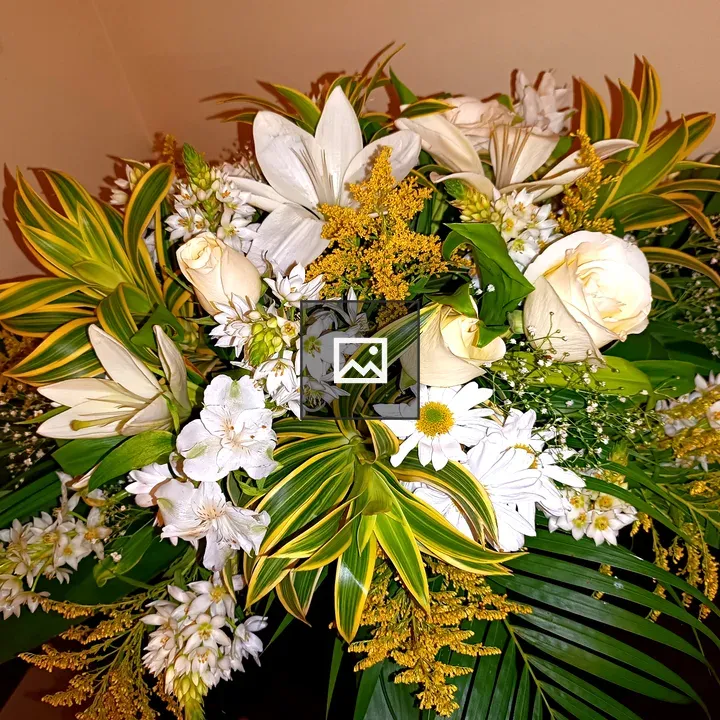 Bouquet with White Flowers