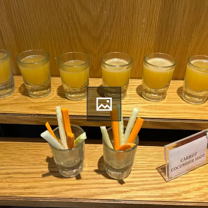 Carrot Cucumber Shot Glasses