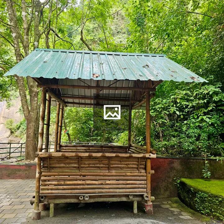 Hut with Green Metal Roof