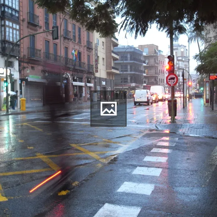 Rainy morning in Sevilla