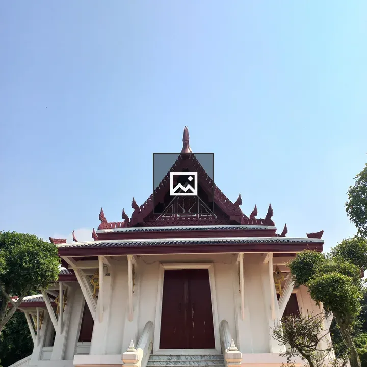 Traditional Thai temple in Lumbini