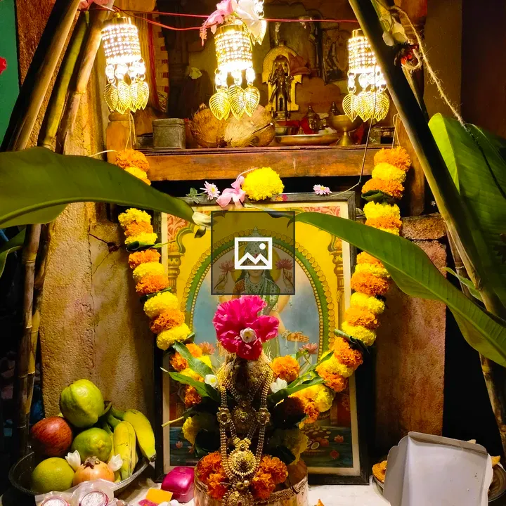 Worship of Goddess Mahalaxmi during Diwali