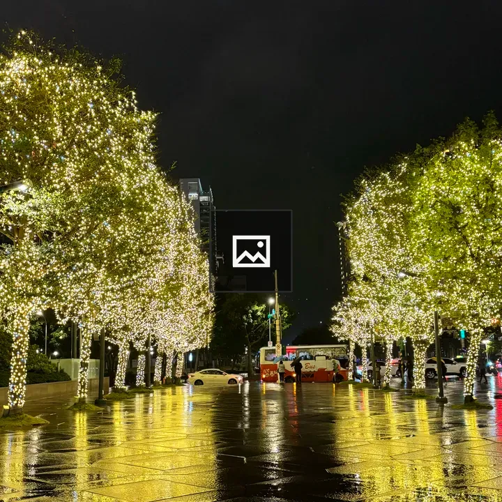 Night scene near Taipei 101