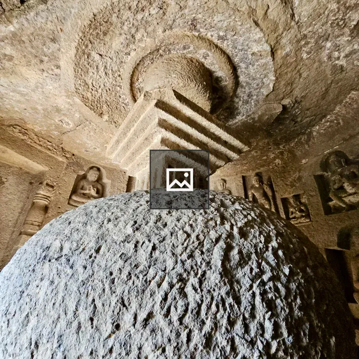Kanheri Cave Stupa Interior
