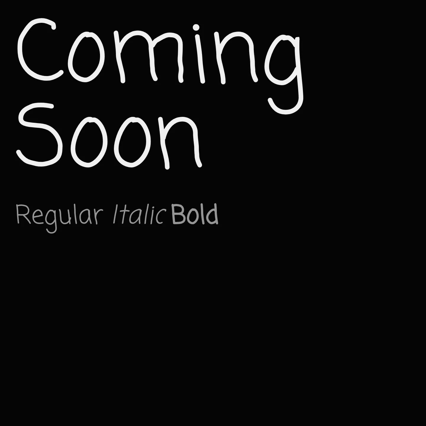 Coming Soon