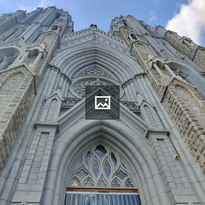 St. Philomena's Cathedral doorway