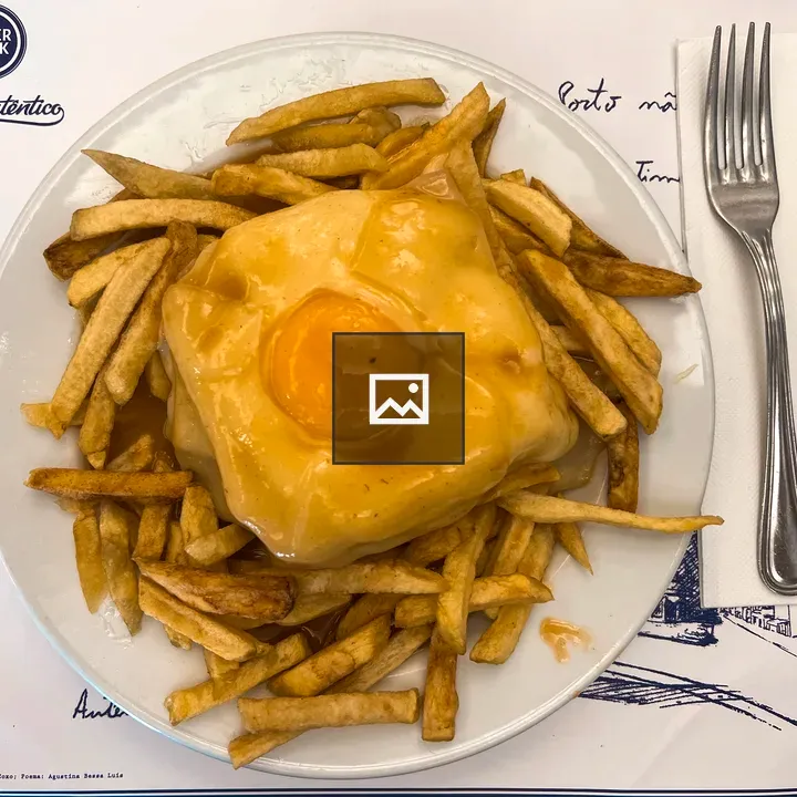 Francesinha Sandwich in Porto