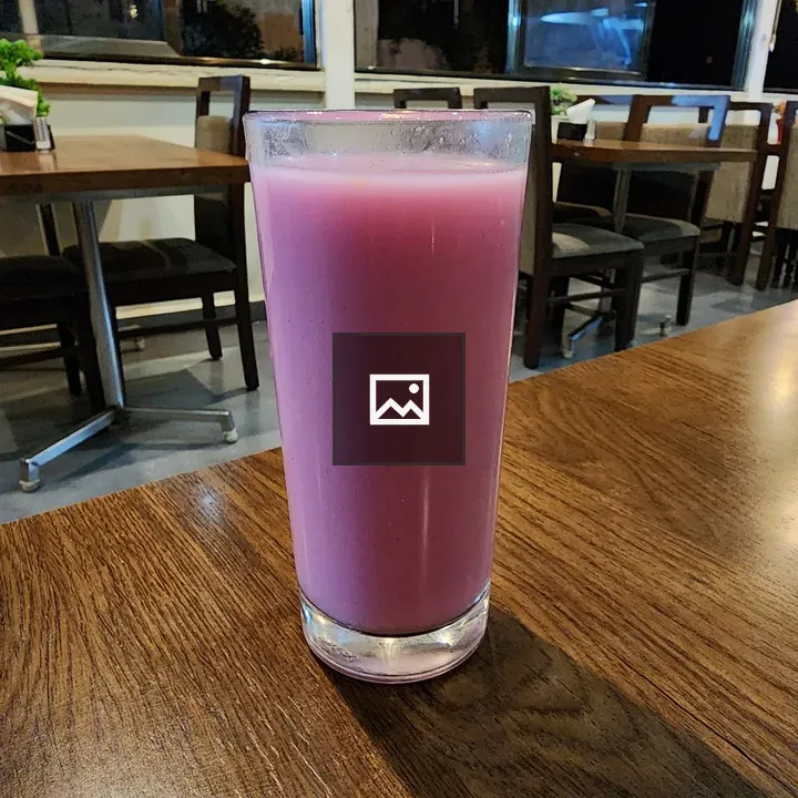 Glass of solkadhi drink