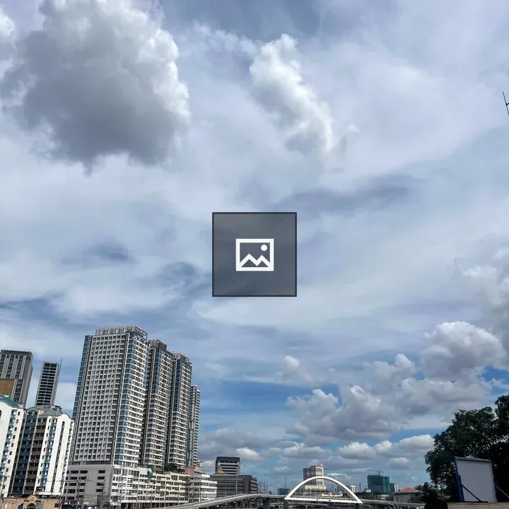 River scene with city skyline