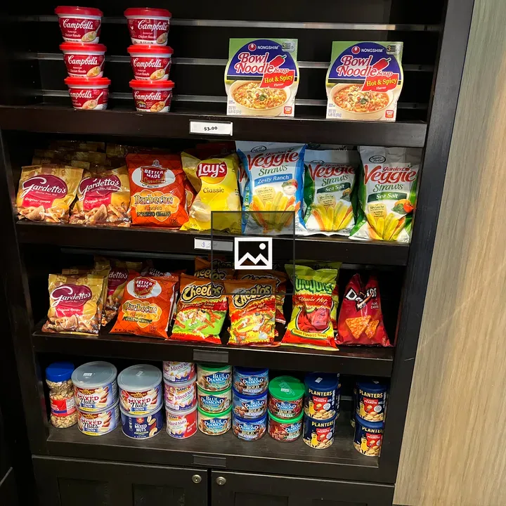 Snacks on Shelving