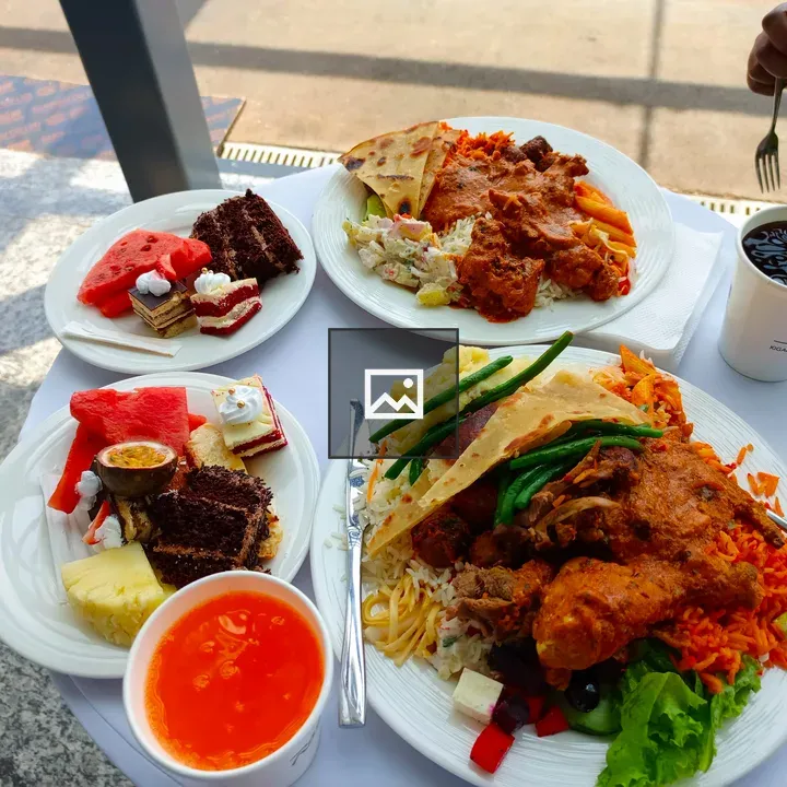 Buffet at Kigali Convention Center