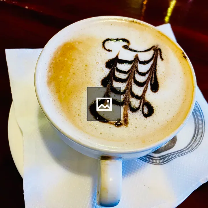 Latte Art in a Cup