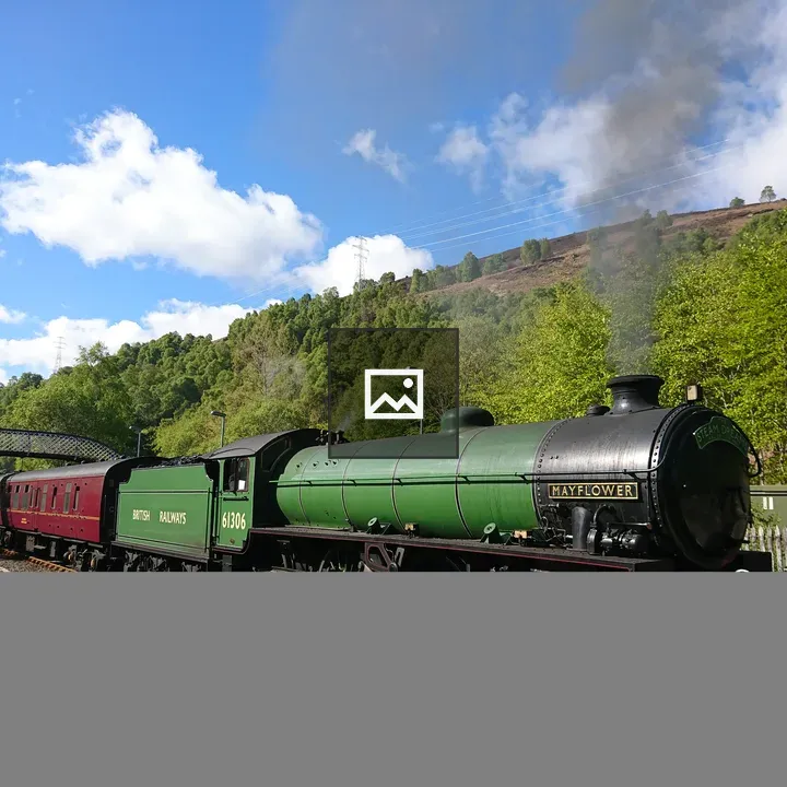 The Mayflower steam train