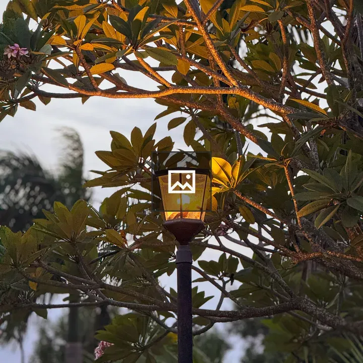 Solitary street lamp at Iloilo Esplanade